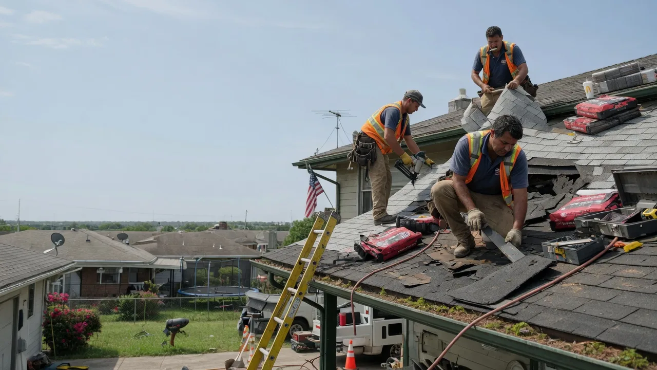 Roof Repair in Bellefontaine, OH near me
